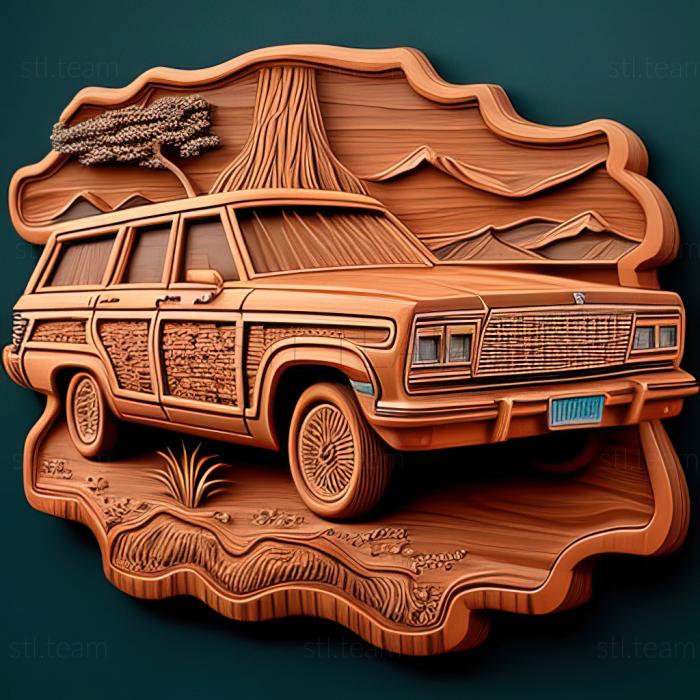 3D модель Ford Country Squire (STL)